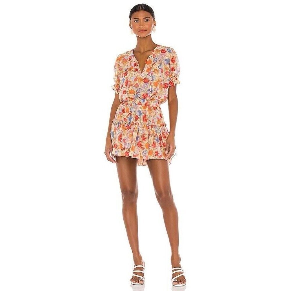 NWT Misa Los Angeles X Revolve Avani Dress in Vintage Floral $334 Small